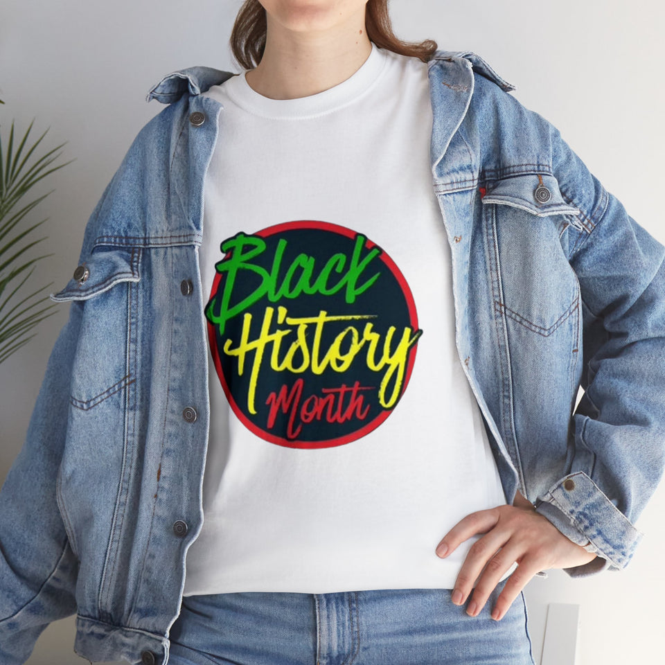 Black History Month Cotton Tee