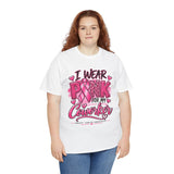 Breast Cancer Awareness Unisex Heavy Cotton Tee
