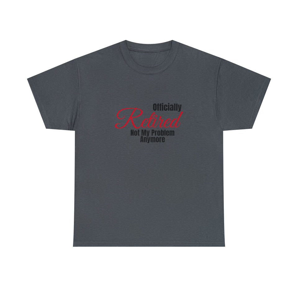 Officially Retired Unisex Heavy Cotton Tee