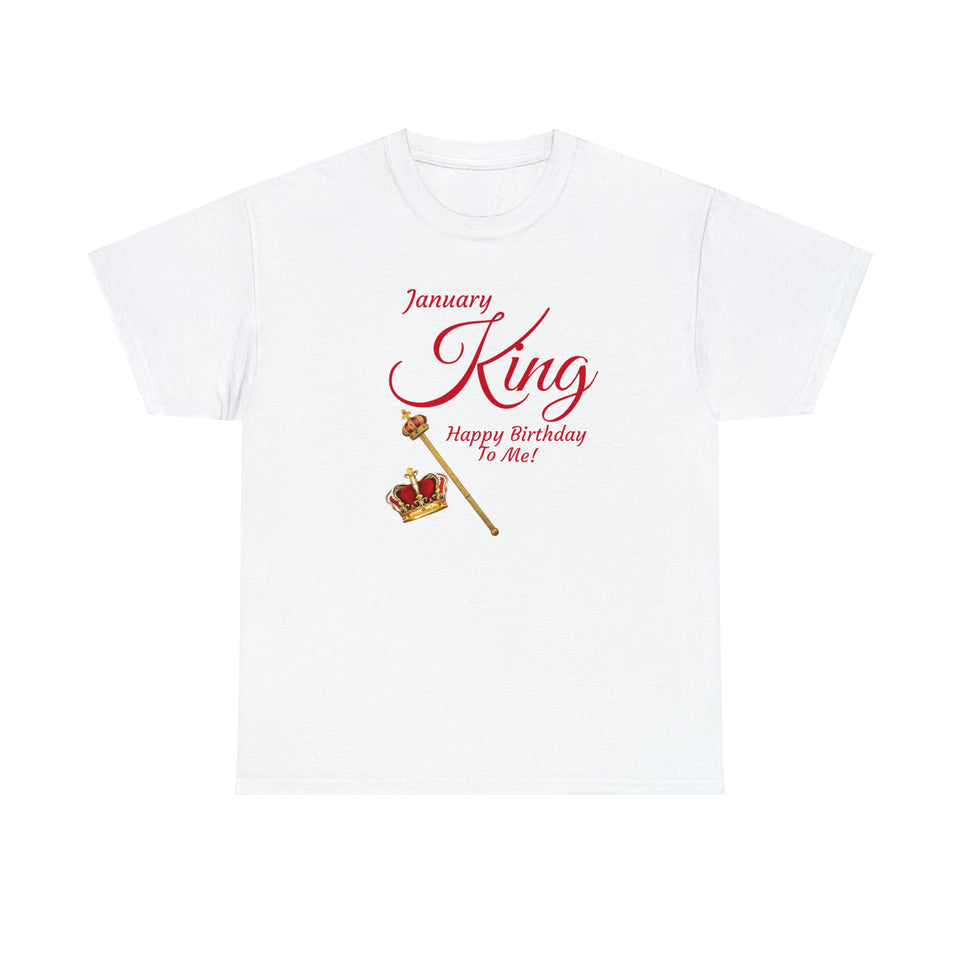 January King Unisex Heavy Cotton Tee