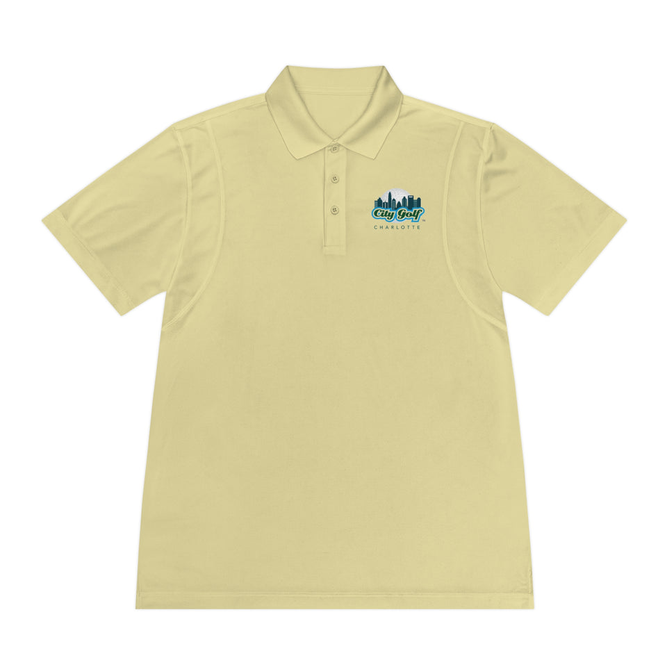 City Golf Charlotte Men's Sport Polo Shirt