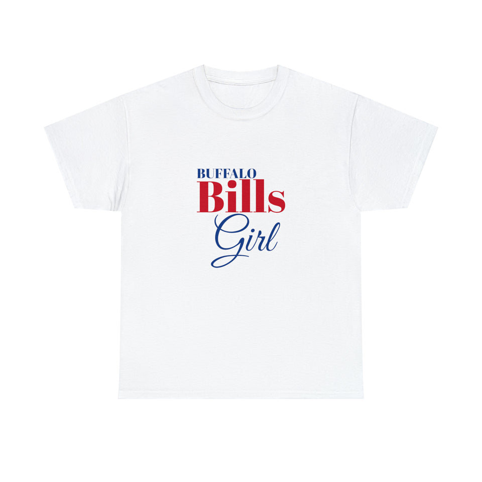 Buffalo Bills Girl Unisex Heavy Cotton Tee