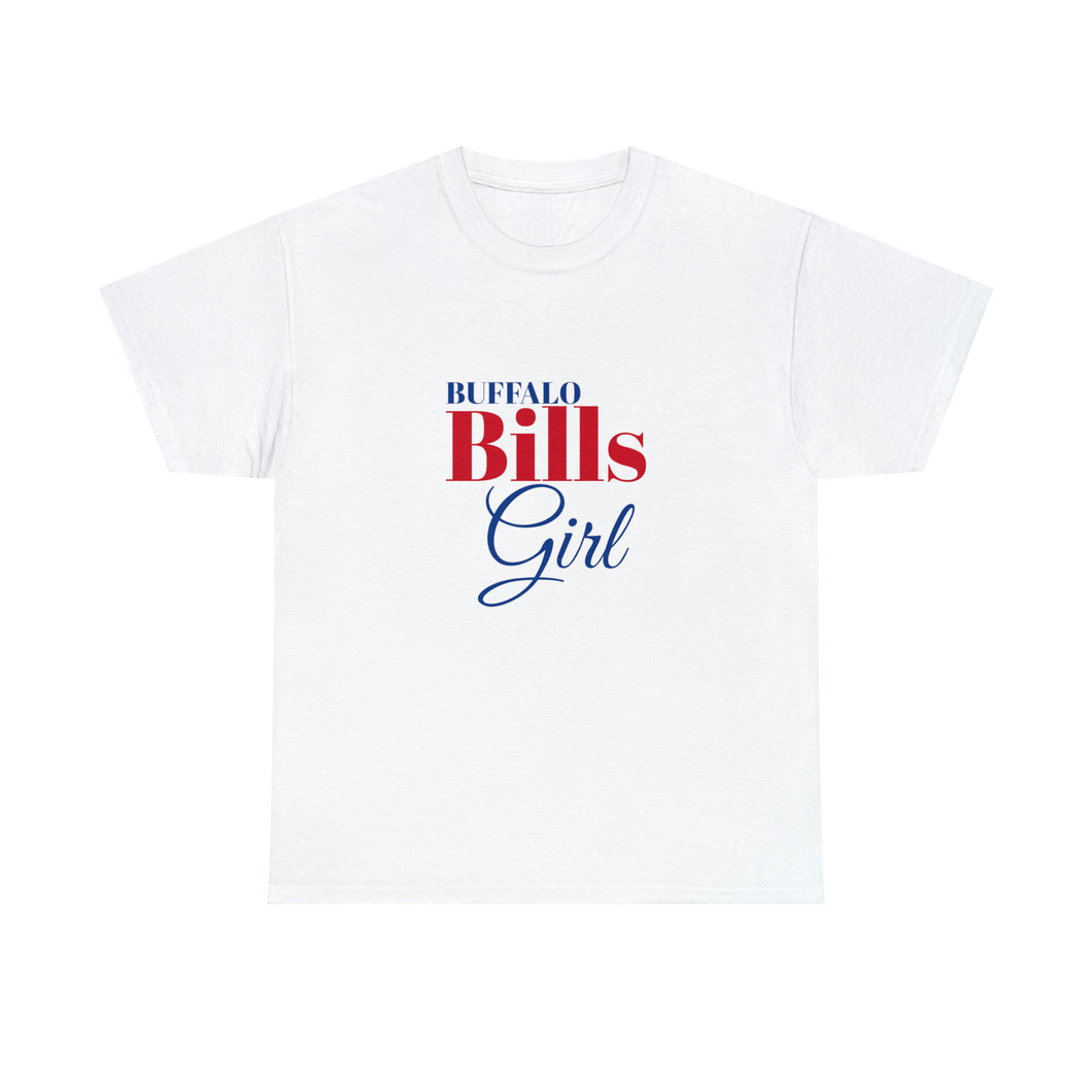 Buffalo Bills Girl Unisex Heavy Cotton Tee