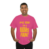 Los Angeles Rams Football Unisex Heavy Cotton Tee