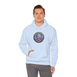 Travel With Glitter Unisex Heavy Blend™ Hooded Sweatshirt