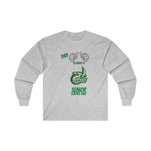 This Is What A UNCC Senior Looks Like Ultra Cotton Long Sleeve Tee