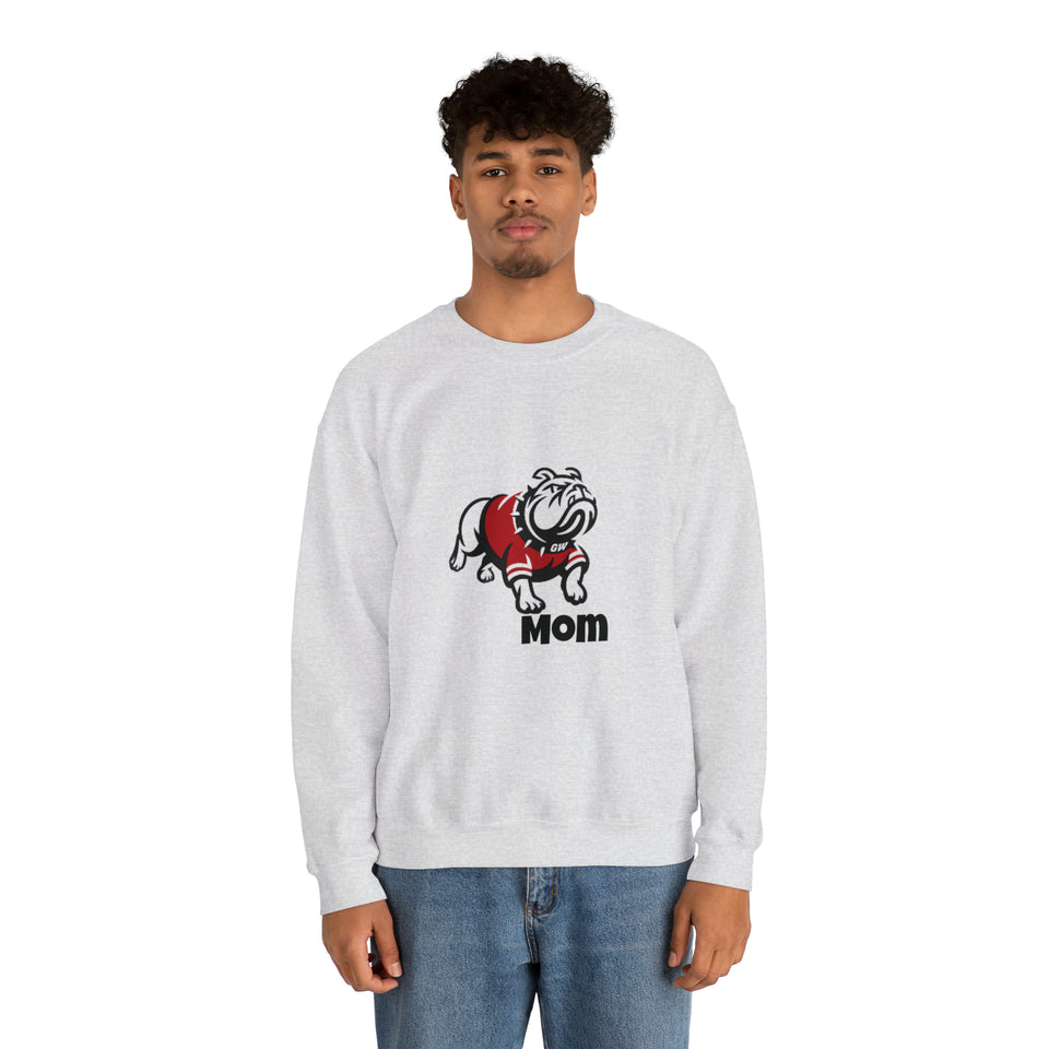 Gardner Webb Mom Unisex Heavy Blend™ Crewneck Sweatshirt