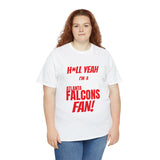 Atlanta Falcons Football Unisex Heavy Cotton Tee