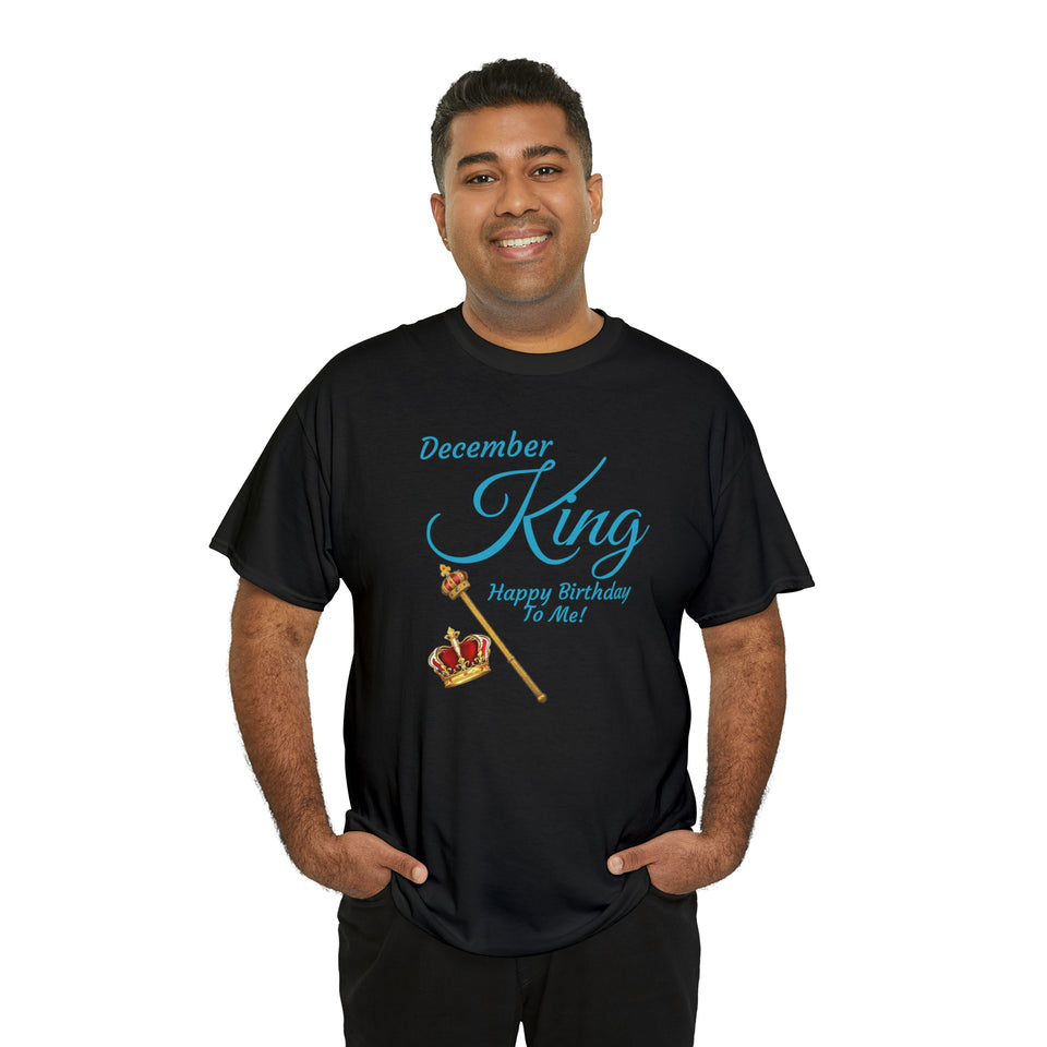 December King Unisex Heavy Cotton Tee