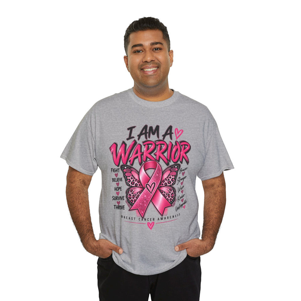 Breast Cancer Awareness Unisex Heavy Cotton Tee