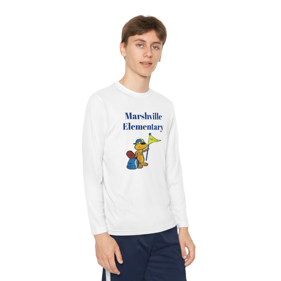 Marshville Elementary Youth Long Sleeve Competitor Tee