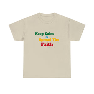 Keep Calm Unisex Heavy Cotton Tee