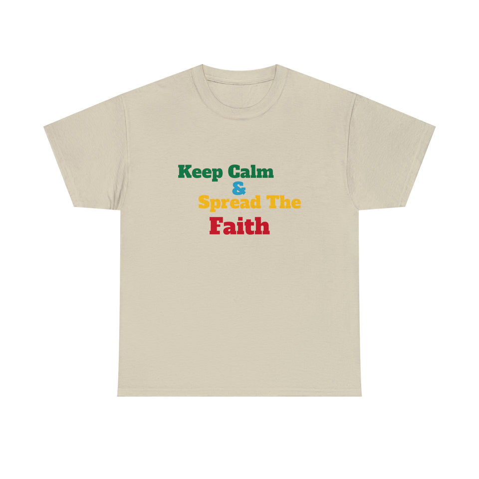 Keep Calm Unisex Heavy Cotton Tee