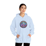 Travel With Glitter Unisex Heavy Blend™ Hooded Sweatshirt