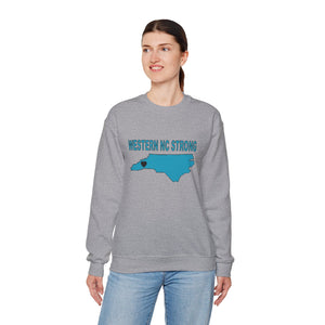 Western NC Strong Unisex Heavy Blend™ Crewneck Sweatshirt