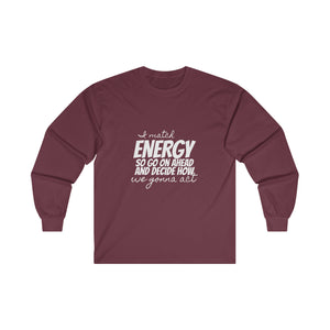 Graphic T-Ultra Cotton Long Sleeve Tee