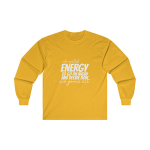 Graphic T-Ultra Cotton Long Sleeve Tee