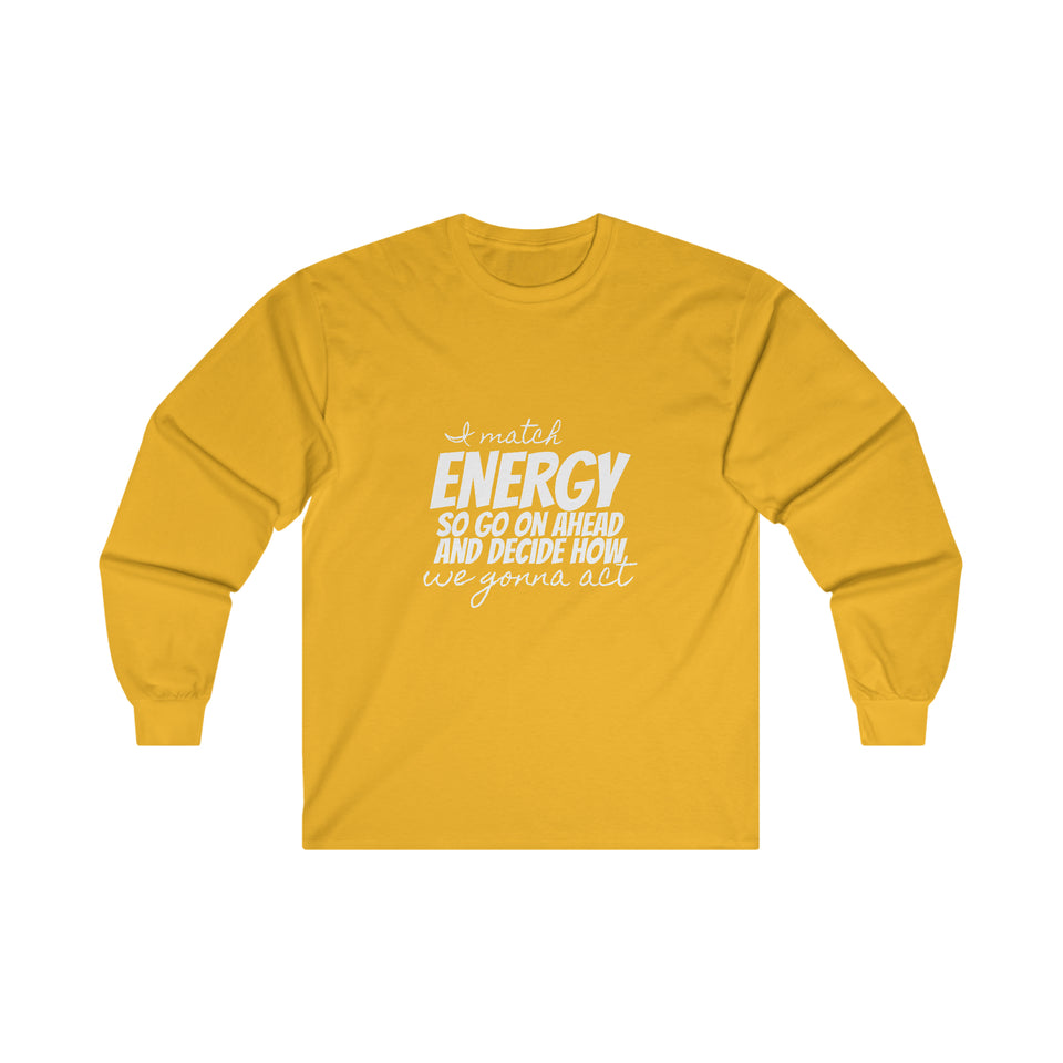 Graphic T-Ultra Cotton Long Sleeve Tee