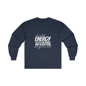 Graphic T-Ultra Cotton Long Sleeve Tee