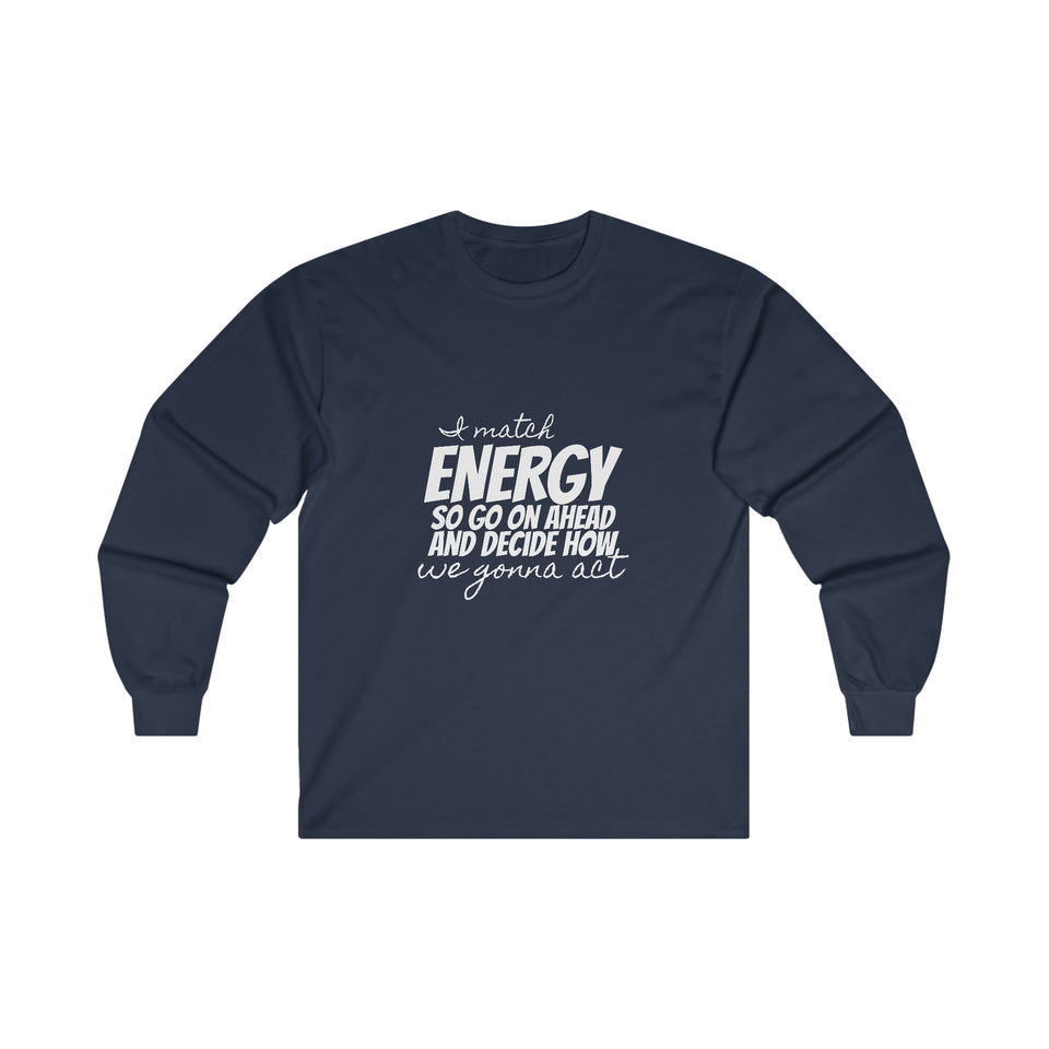 Graphic T-Ultra Cotton Long Sleeve Tee