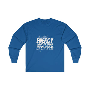 Graphic T-Ultra Cotton Long Sleeve Tee
