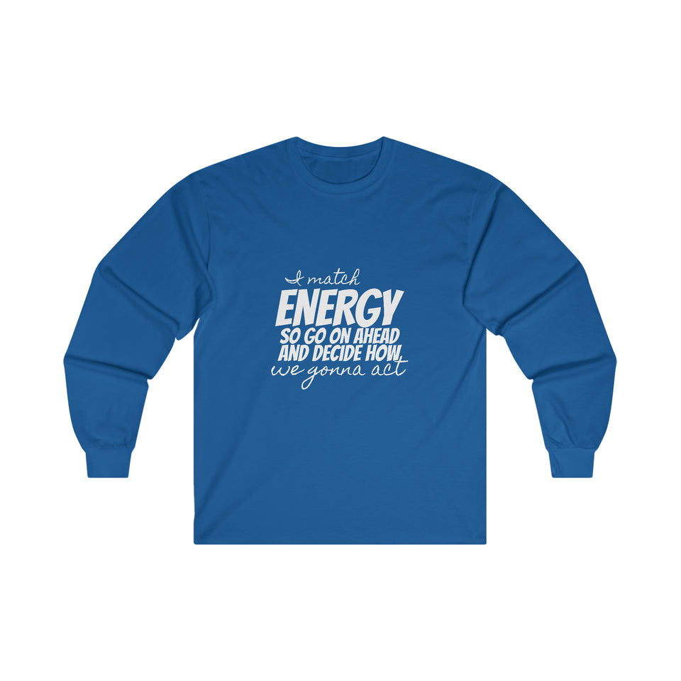 Graphic T-Ultra Cotton Long Sleeve Tee