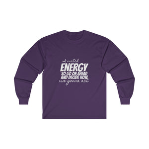 Graphic T-Ultra Cotton Long Sleeve Tee