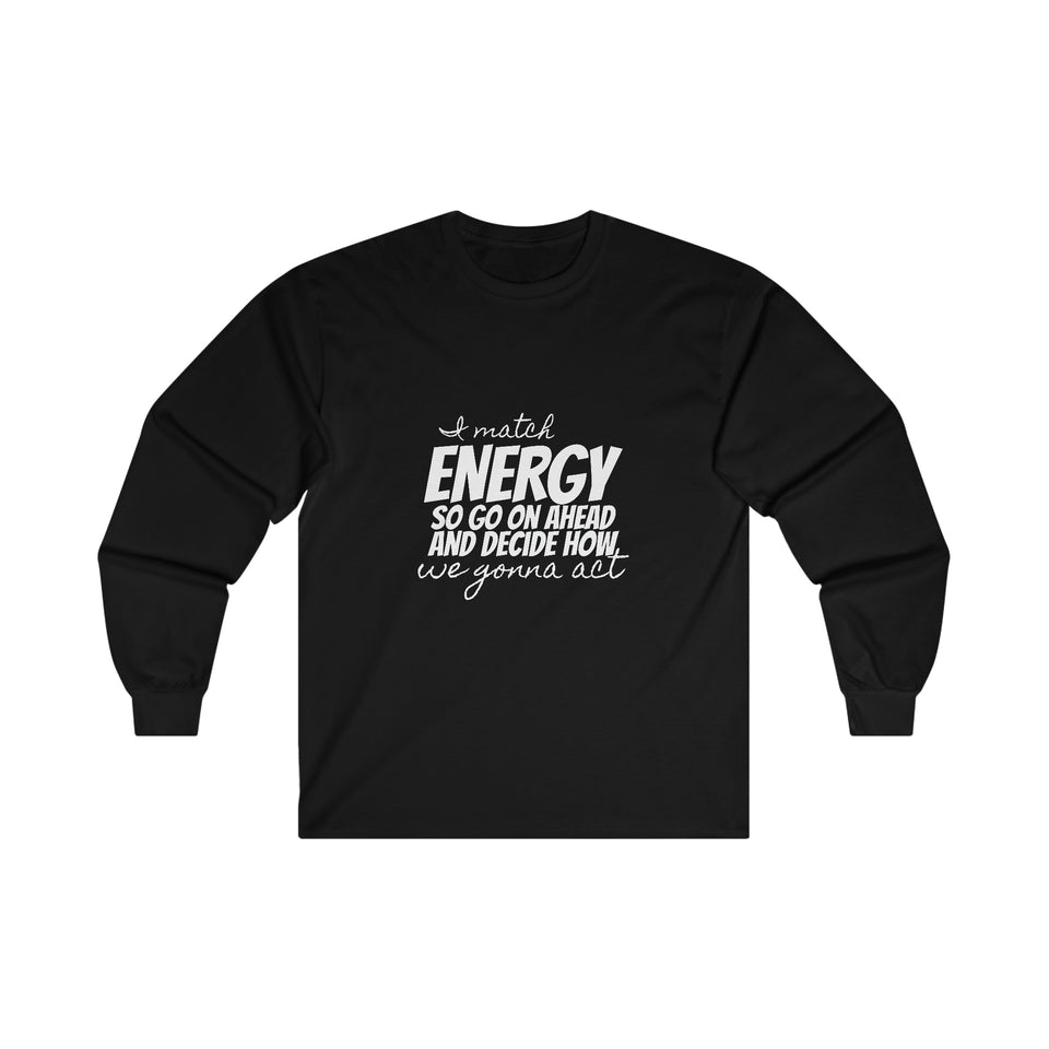 Graphic T-Ultra Cotton Long Sleeve Tee