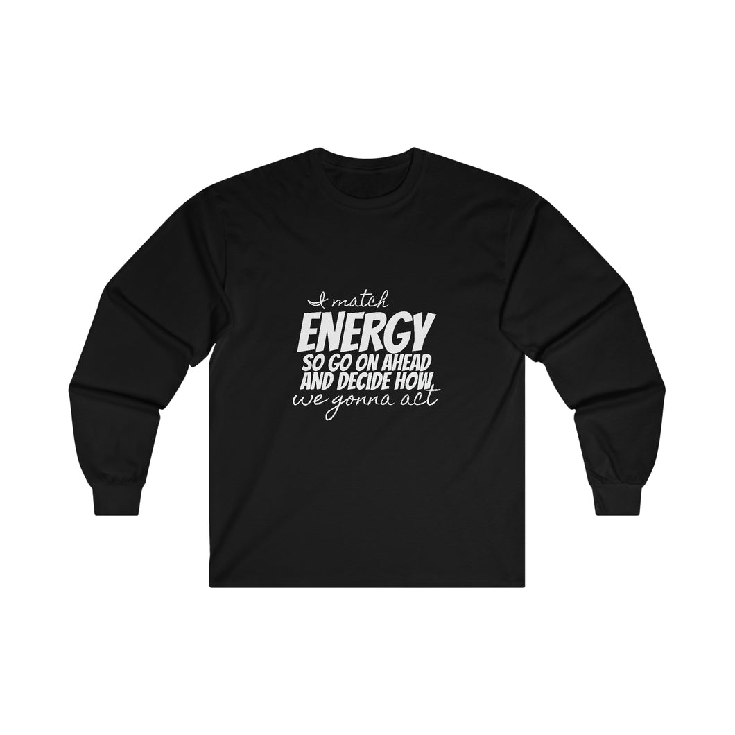 Graphic T-Ultra Cotton Long Sleeve Tee