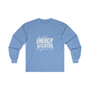 Graphic T-Ultra Cotton Long Sleeve Tee