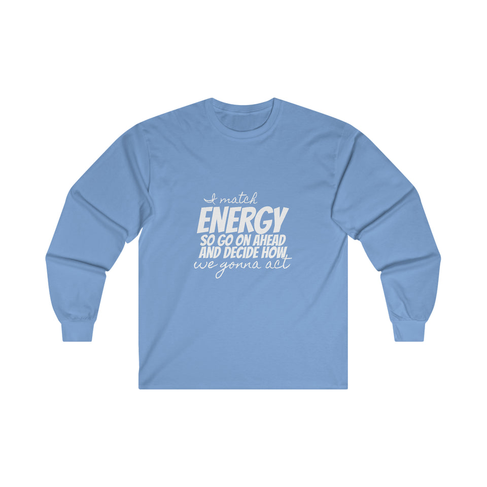 Graphic T-Ultra Cotton Long Sleeve Tee