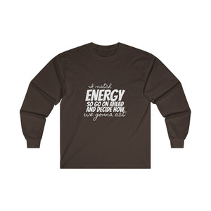 Graphic T-Ultra Cotton Long Sleeve Tee