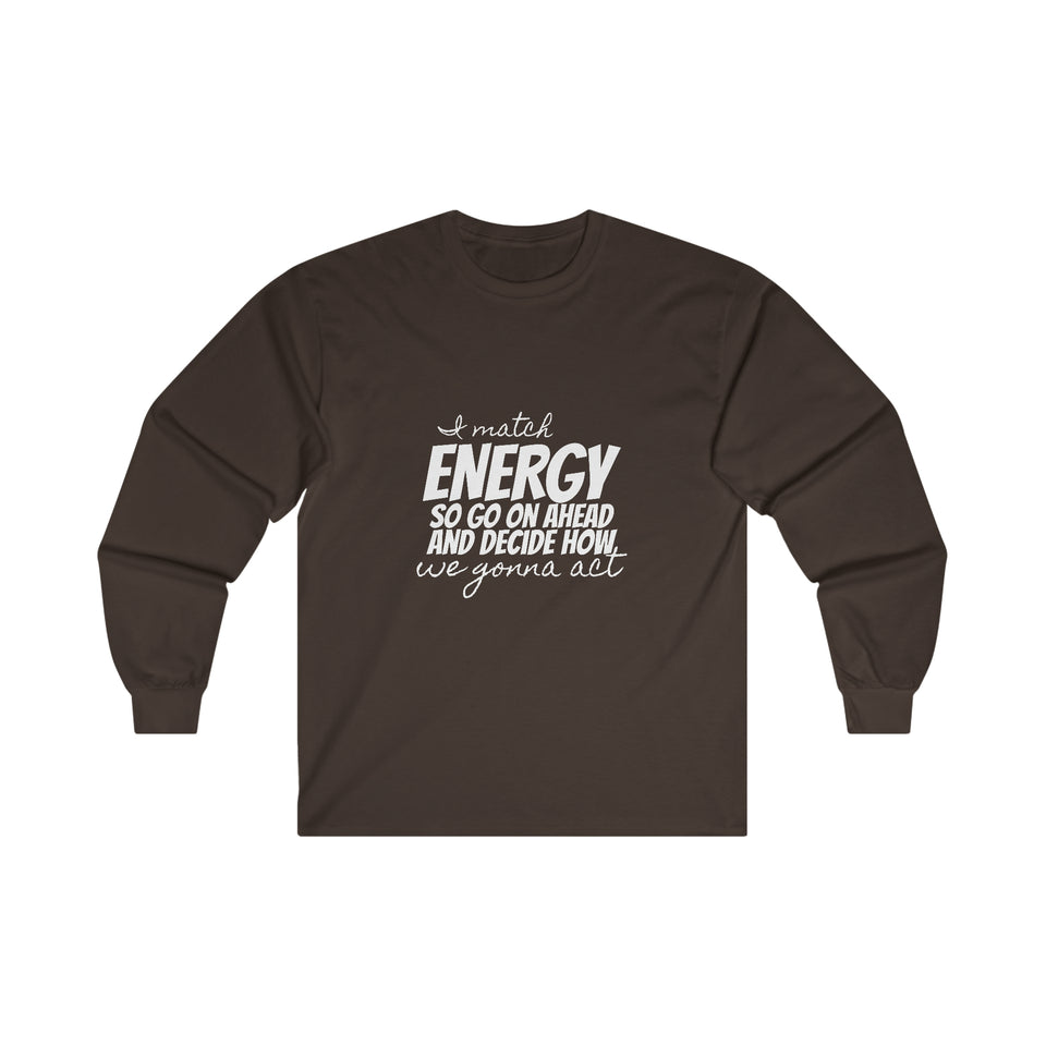 Graphic T-Ultra Cotton Long Sleeve Tee