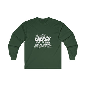 Graphic T-Ultra Cotton Long Sleeve Tee