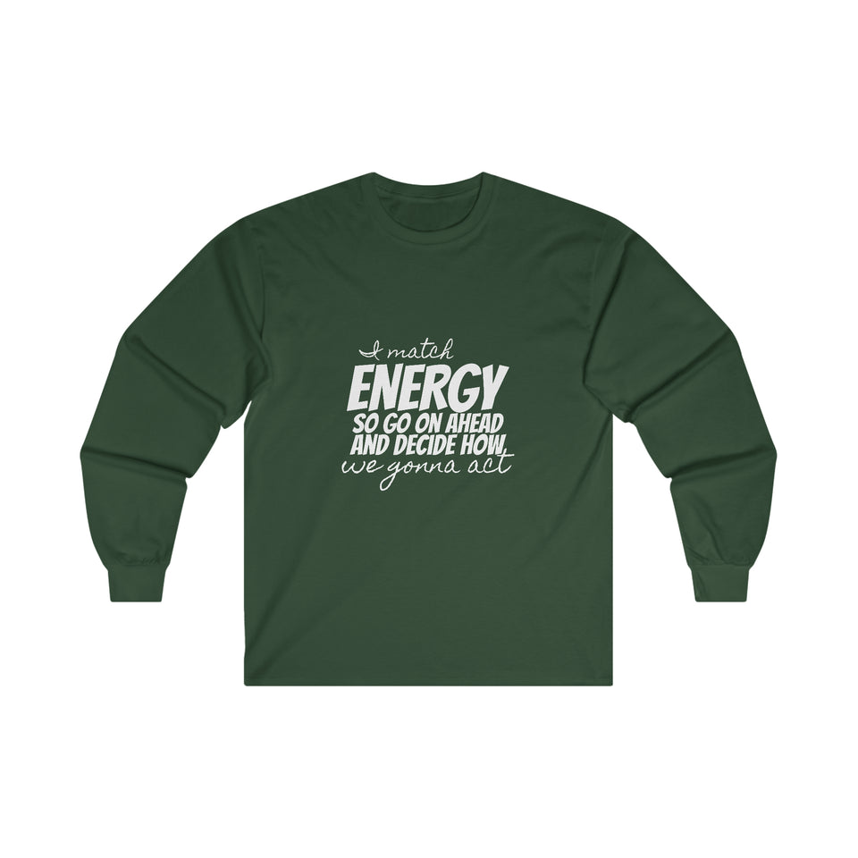 Graphic T-Ultra Cotton Long Sleeve Tee