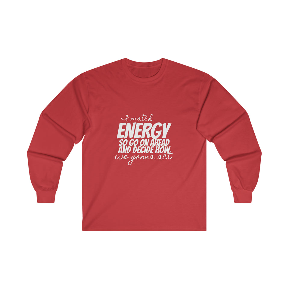 Graphic T-Ultra Cotton Long Sleeve Tee