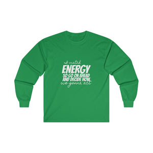 Graphic T-Ultra Cotton Long Sleeve Tee