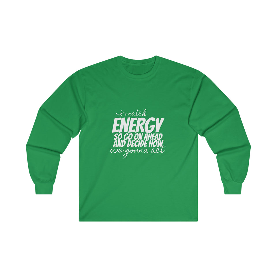 Graphic T-Ultra Cotton Long Sleeve Tee