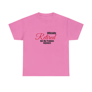 Officially Retired Unisex Heavy Cotton Tee