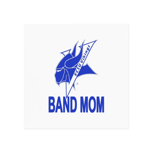 Elizabeth City Band Mom Square Magnet