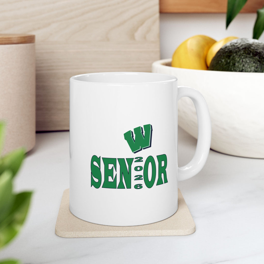 Weddington HS Ceramic Mug, (11oz, 15oz)