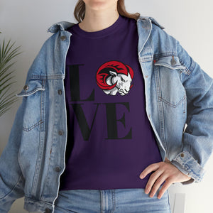 LOVE WSSU Unisex Heavy Cotton Tee