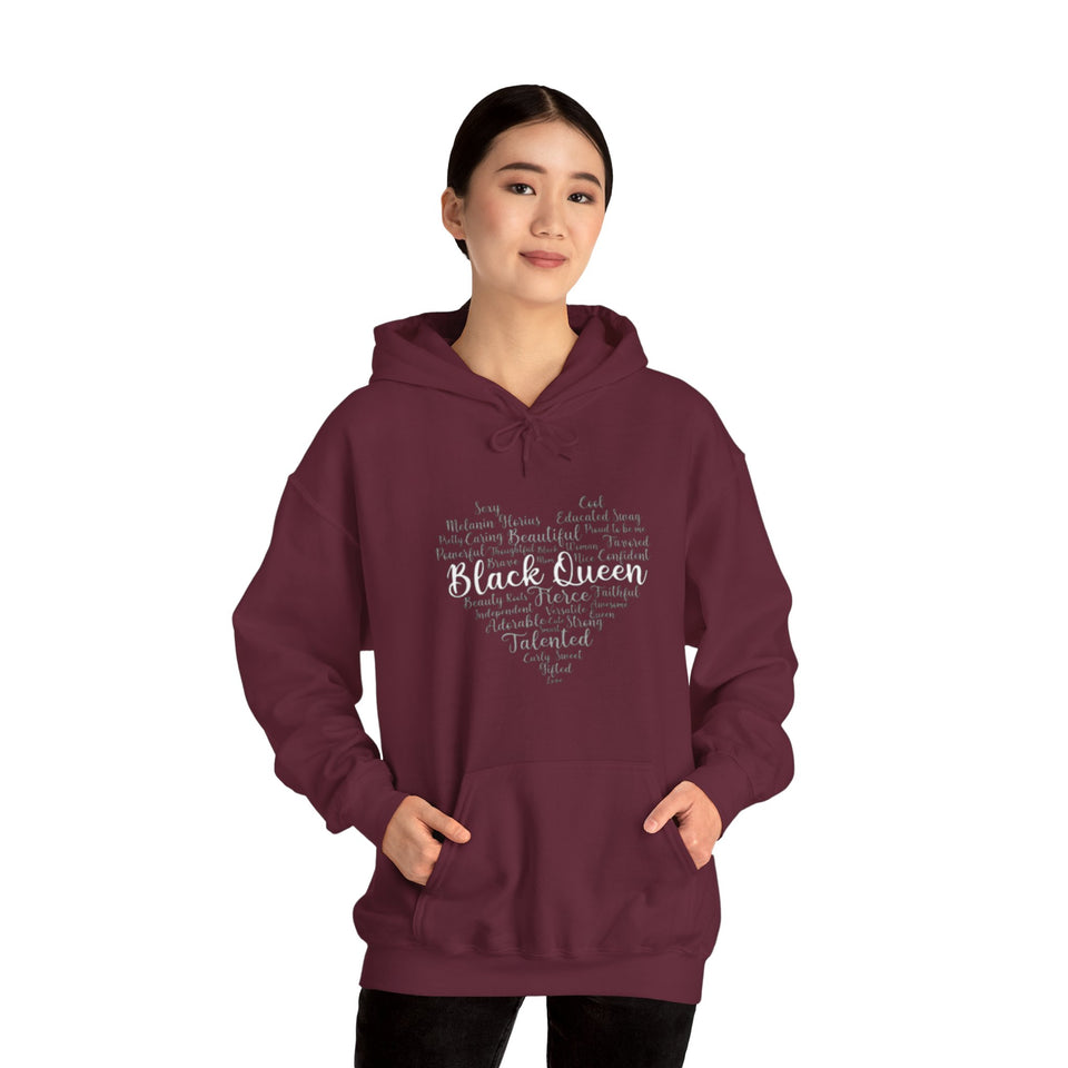 Black Queen Hooded Sweatshirt