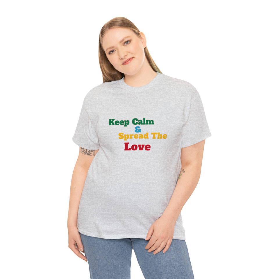 Keep Calm Unisex Heavy Cotton Tee