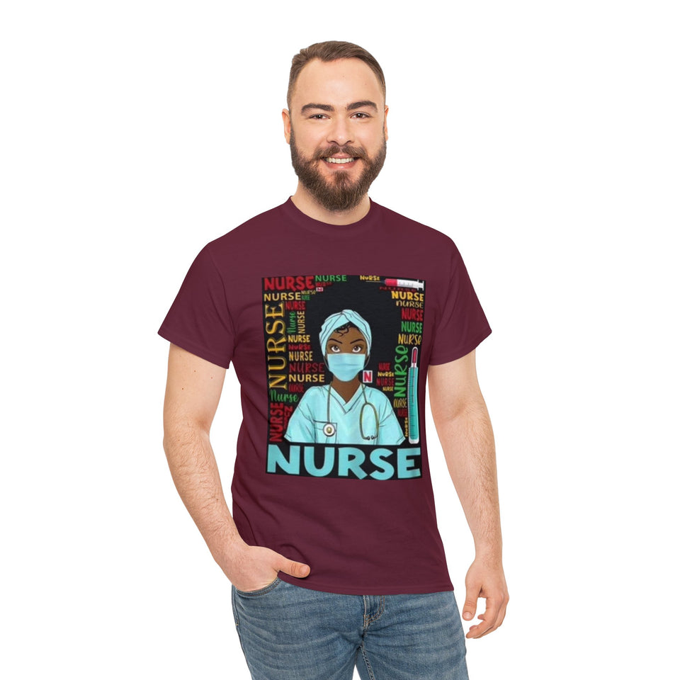 Black Nurse Cotton Tee