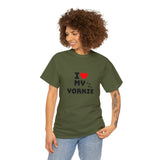 I Love My Yorkie Unisex Heavy Cotton Tee