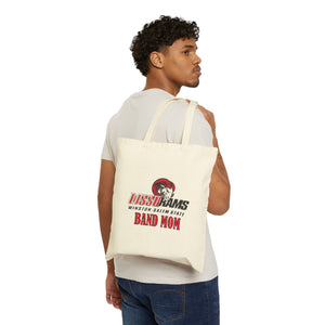 WSSU Band Mom Cotton Canvas Tote Bag