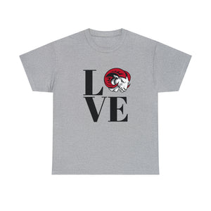 LOVE WSSU Unisex Heavy Cotton Tee