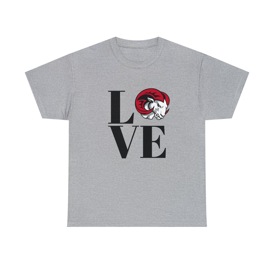 LOVE WSSU Unisex Heavy Cotton Tee