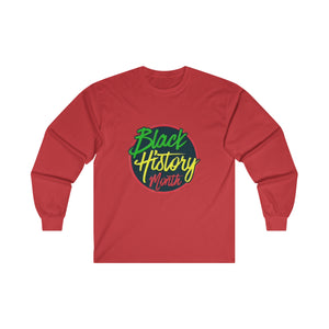 Black History Month Long Sleeve Tee
